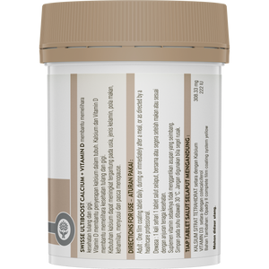 SWISSE ULTIBOOST CALCIUM + VITAMIN D